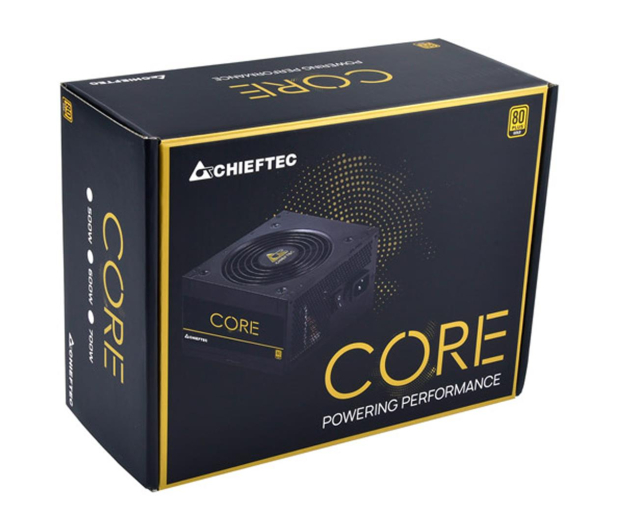 CHIEFTEC BBS-600s 600w 80PLUS GOLD 120MM ATX BBS-600S - 498278 - zdjęcie 4
